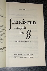Fanciscain malgré les SS