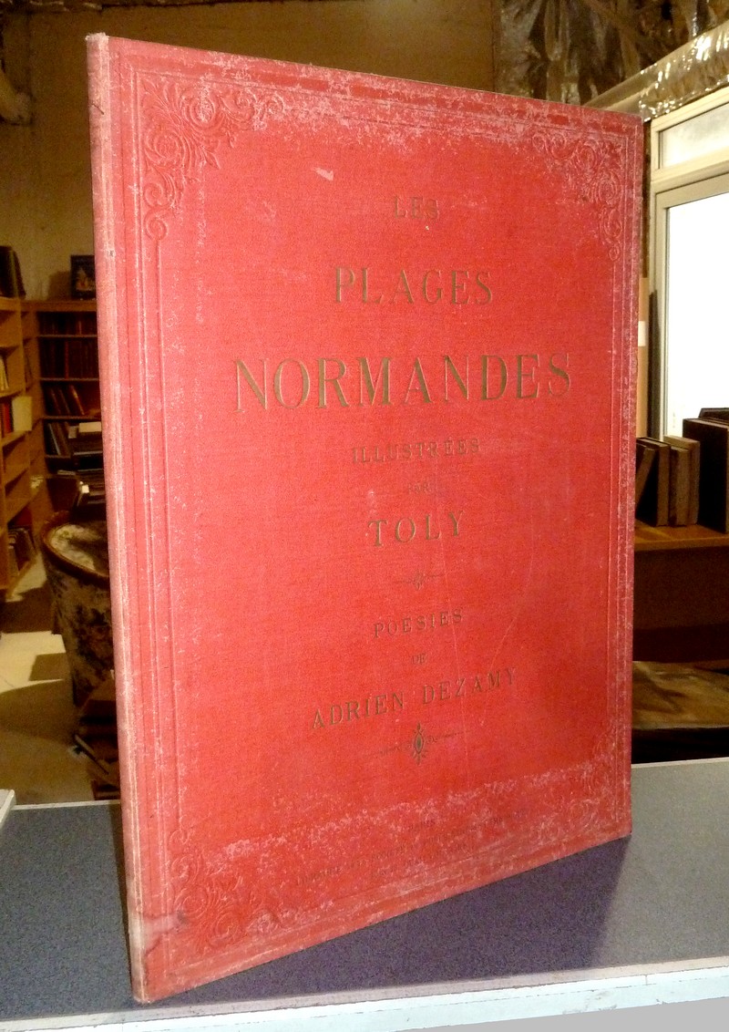 Les plages normandes illustrées - Dieppe (12 planches), illustrées par Toly, poésies de M. Adrien Dézamy