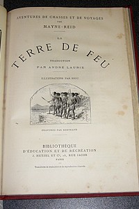 Les chasseurs de chevelures - La Terre de feu (2 ouvrages Hetzel reliés)