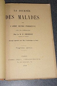 La journée des malades