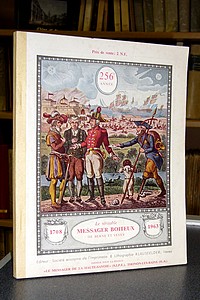 Le Véritable Messager Boiteux de Berne et Vevey, pour l'An de grâce 1963. Almanach historique.