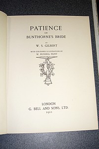 Patience or Bunthorne's bride