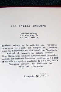 Le livres des subtilles hystoires et fables de Esope (Fables d'Esope)