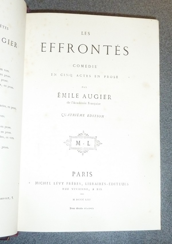 Les effrontés - Une tasse de thé - J'ai compromis ma femme - Les femmes fortes - Rédemption