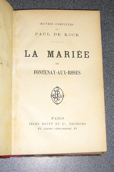 La mariée de Fontenay-aux-Roses
