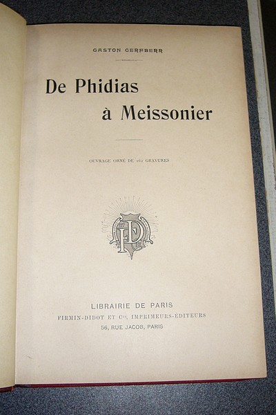 De Phidias à Meissonier