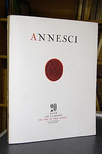 livre ancien - Annesci n° 20 - La formation d'une ville, Annecy jusqu'au début du XVIe siècle (suite) - Annesci - Pierre Duparc