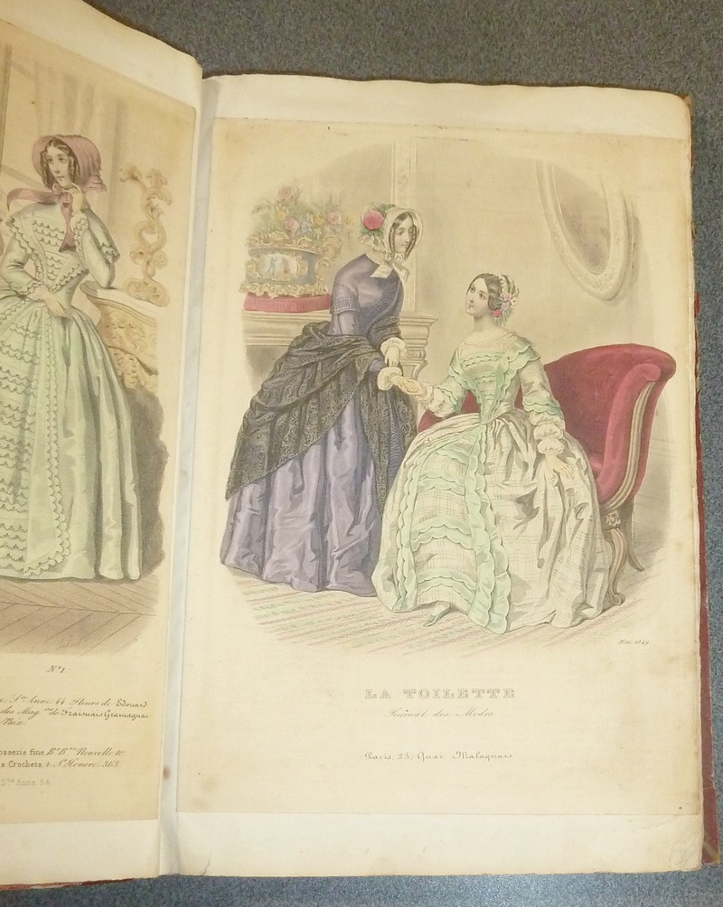 Album des modes - 86 gravures rehaussées à l'aquarelle