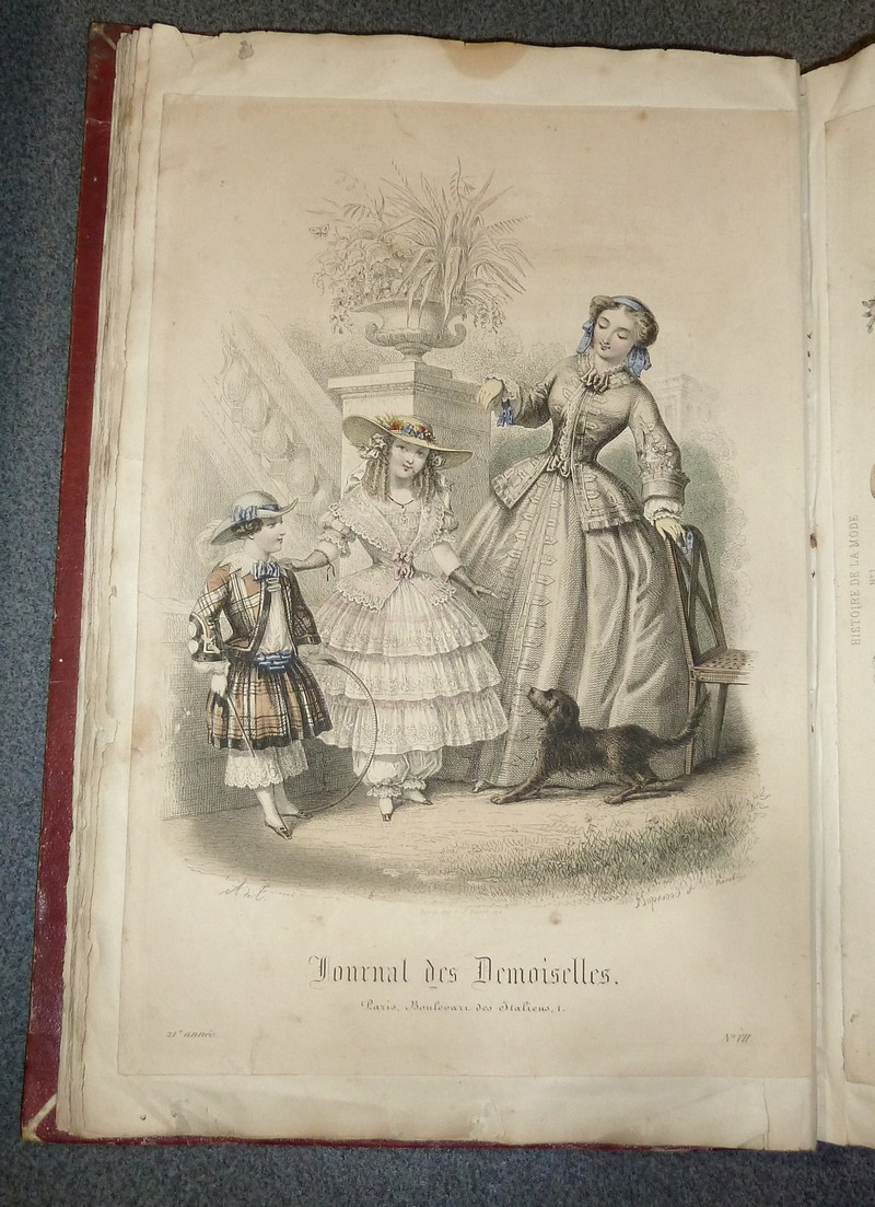 Album des modes - 86 gravures rehaussées à l'aquarelle