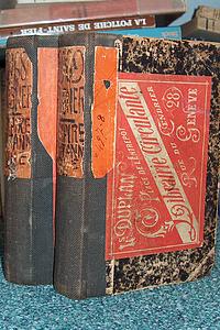 livre ancien - A travers l'Empire britannique (1883-1884), suivi de : L'incendie du Paquebot « La France » le 20 décembre 1886 (2 volumes) - Hubner, Comte de