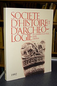 Société d'Histoire et d'Archéologie de Dambach-la-Ville, Barr, Obernai - 1992 - N° 26
