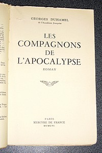 Les compagnons de l'apocalypse
