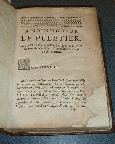 Les Harangues de Maître Brice Bauderon, Seigneur de Senecey, ancien lieutenant général au baillage de Mâconnois, & Siège présidial de Macon