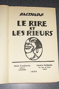 Le rire et les rieurs