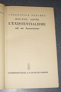 L'existentialisme est un humanisme