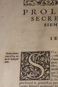 Secrets du Troisième et dernier notaire (1583)