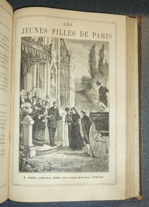 Les jeunes filles de Paris : Gabrielle de Célestange - Diane Kerdoval - Mademoiselle de Champrosay