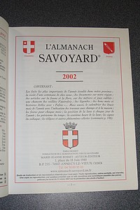 Almanach du Savoyard (Vieux Savoyard) - 57ème année - 2002