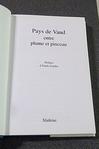 Pays de Vaud entre plume et pinceau