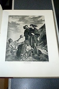 Moderne franzosische Maler: Louis Legrand - Edgar Degas - Constantin Guys - Eugène Delacroix. (Deutscher Text)