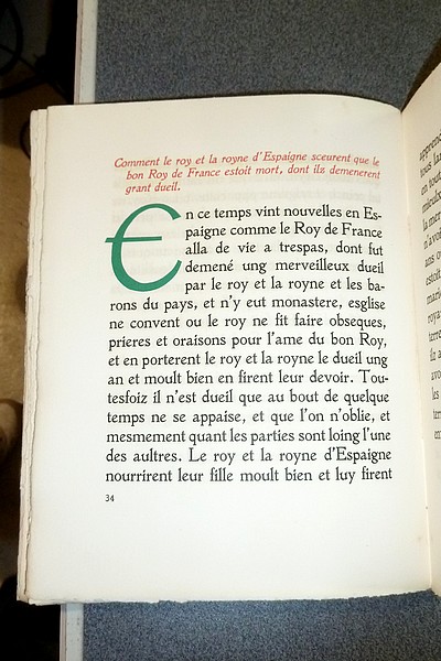 Le Roman de Jehan de Paris, Roy de France