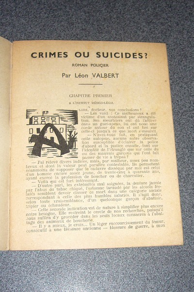 Crimes ou suicides ? Roman policier