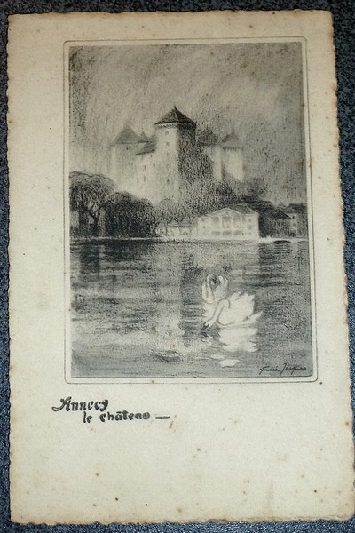 Livre ancien Savoie - Annecy, le château - André Jacques