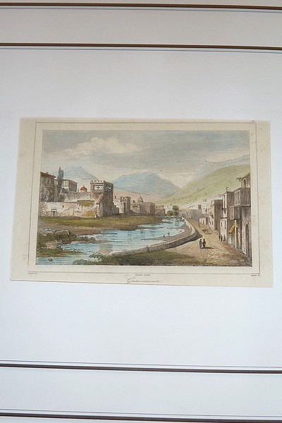 Lot de 5 gravures en couleurs sur le Guatémala et le Méxique vers 1850