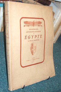 Livre ancien - Recherches anthropologiques en Egypte - Chantre Ernest