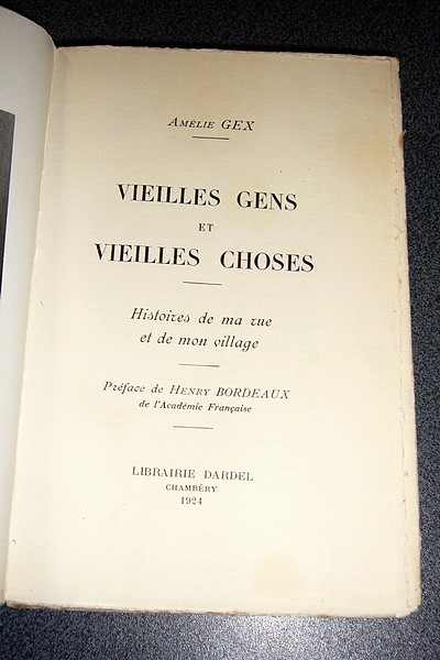 Vieilles gens et vieilles choses. Histoire de ma rue et de mon village