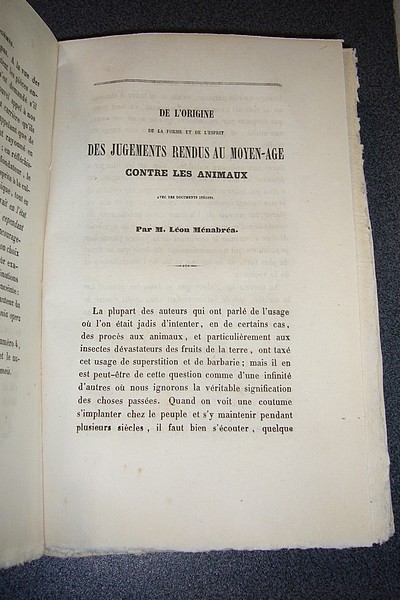 Mémoires de la Société Royale Académique (Académie) de Savoie. Tome XII, 1846