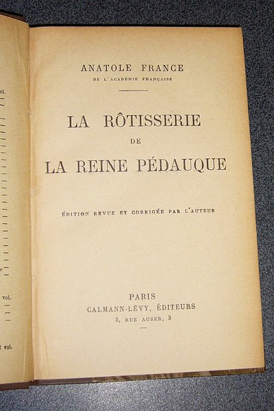 La rôtisserie de la Reine Pédauque