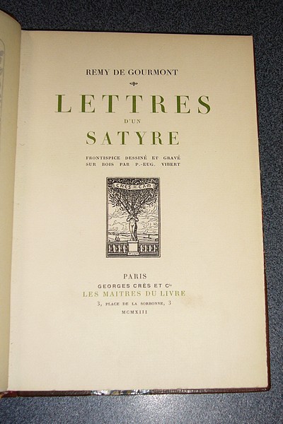 Lettres d'un Satyre