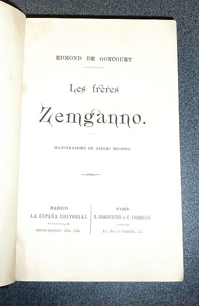 Les frères Zemganno