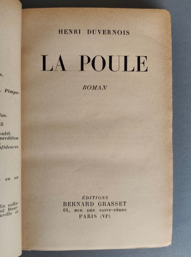 La poule