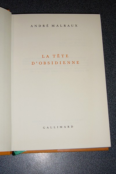 La tête d'obsidienne