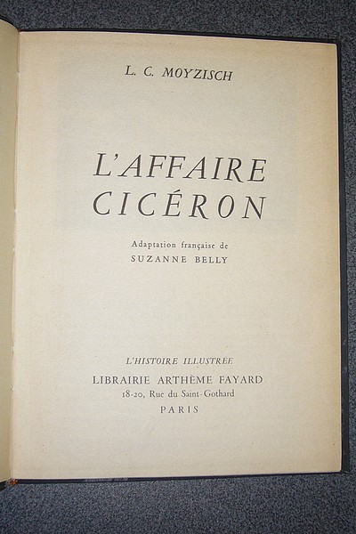 L'affaire Cicéron