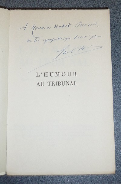 L'Humour au Tribunal