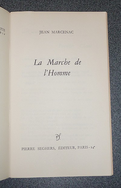 La marche de l'homme