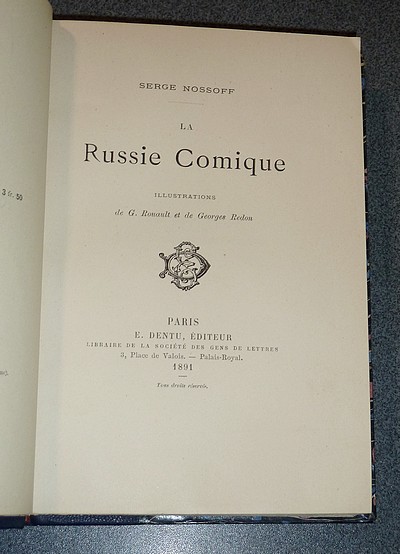 La Russie Comique