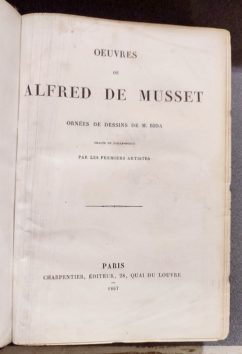 Oeuvres de Alfred de Musset