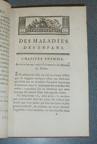 Traité des maladies des enfans, auquel on a joint les observations pratiques de M. Armstrong, premier Médecin de l'Hôpital des pauvres enfans de Londres & celles de plusieurs autres médecins (1786)