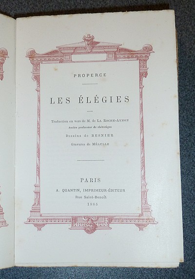 Les Elégies