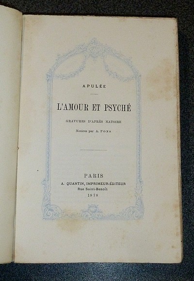 L'amour et Psyché