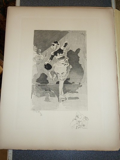 Pablo de Ségovie. Suite de quatre aquarelles originales inédites de Daniel Vierge gravées à l'eau-forte par G. Noyon