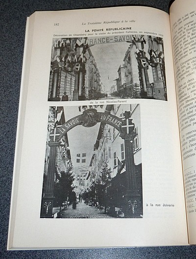 Chambéry de 1870 à 1914. La Troisième République à la ville - Mémoires et Documents de la Société Savoisienne d'Histoire et d'Archéologie. Tome LXXXVII - 1980