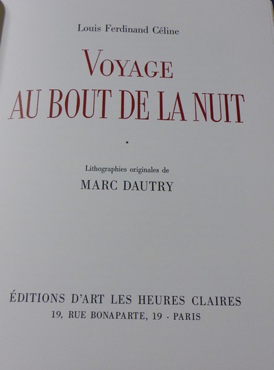 Voyage au bout de la nuit