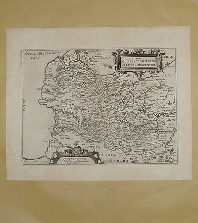 Livre ancien - Artois atrebatum regionis... - Doetechum, Johannes...