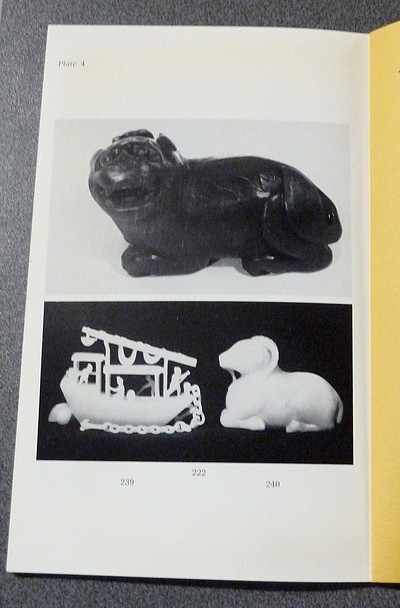 Chinese Snuff-bottles, Jade and other Hardstone Carvings. Christie's, July 3, 1973