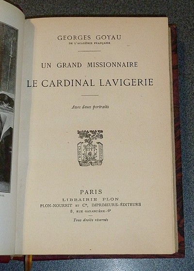 Un Grand Missionnaire, le Cardinal Lavigerie